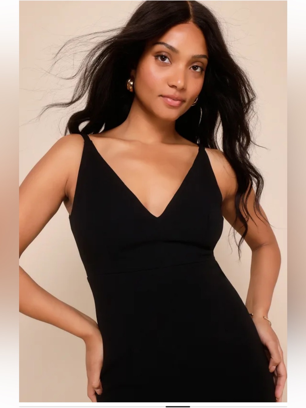 NWT Lulus Melora Black Sleeveless Maxi Dress - Picture 8 of 11